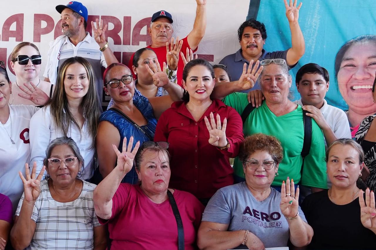 Desde Bácum, Celida López llama a fortalecer el campo y la soberanía nacional