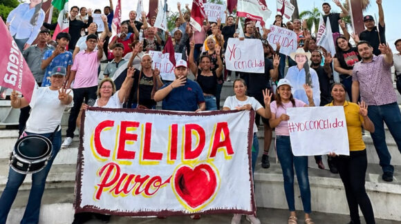 Desde distintos municipios de Sonora, ciudadanos manifiestan su respaldo a Celida López
