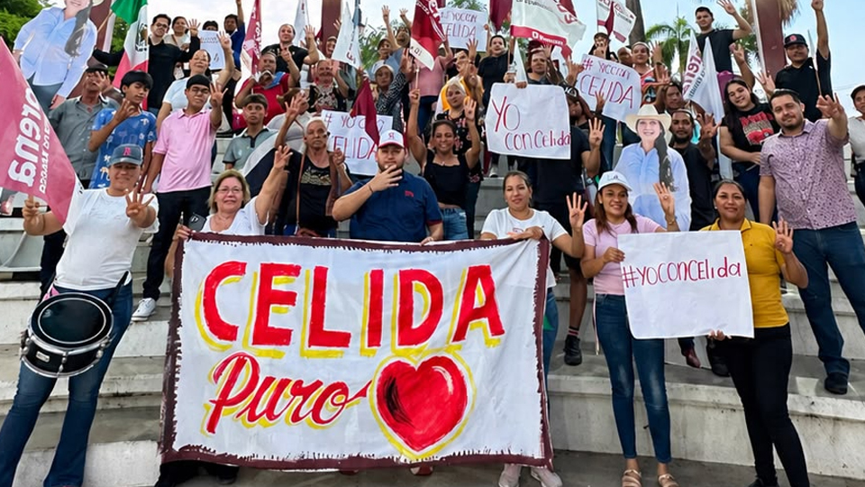 Desde distintos municipios de Sonora, ciudadanos manifiestan su respaldo a Celida López