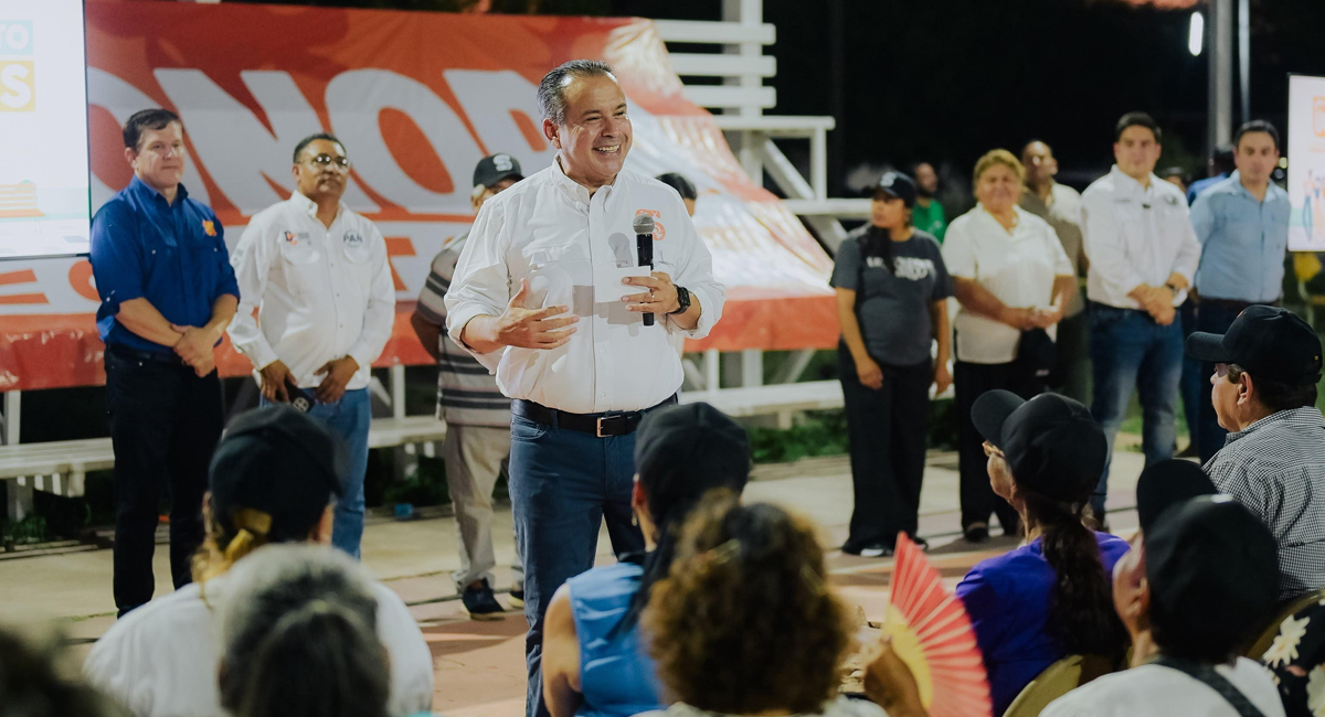 Destaca Toño Astiazarán participación ciudadana como motor de cambio en comunidades de Cajeme