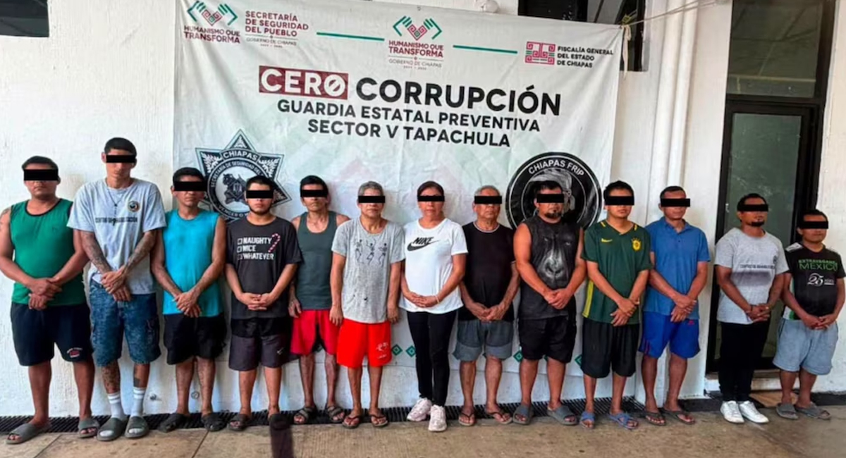 Detienen a 13 personas por muerte de una menor de 16 años en anexo de Chiapas; investigan causas
