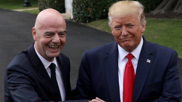 “Sería un terrible error reemplazarlo”: Trump respalda a Infantino en medio de la crisis que vive FIFA