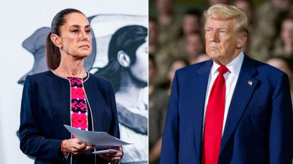 Donald Trump solicita a Claudia Sheinbaum frenar el flujo migratorio antes de llegar a la frontera