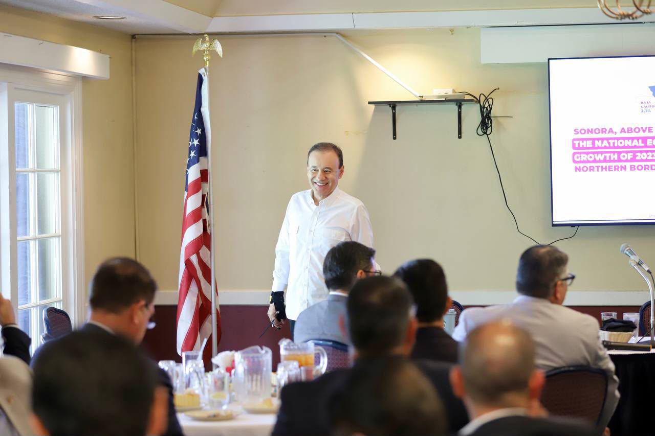 Durazo fortalece alianza Sonora-Arizona para atraer inversiones y generar empleos