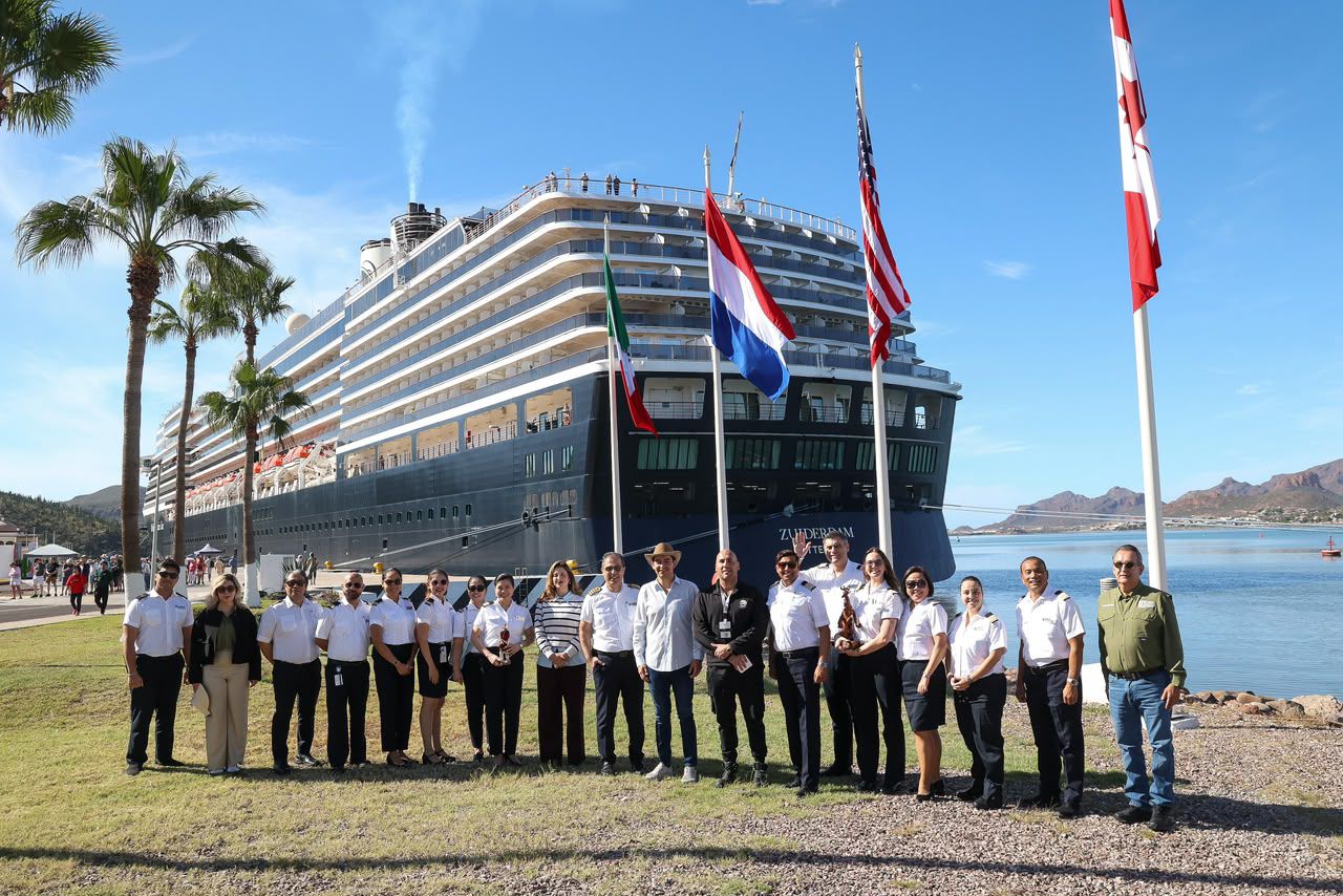 Durazo impulsa turismo de cruceros en Sonora; llegarán 24 embarcaciones hasta 2029
