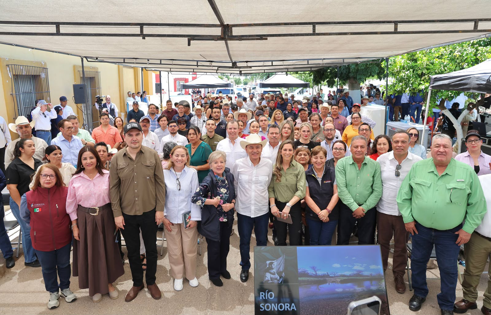 Durazo y Sheinbaum arrancan remediación del Río Sonora tras 12 años de espera