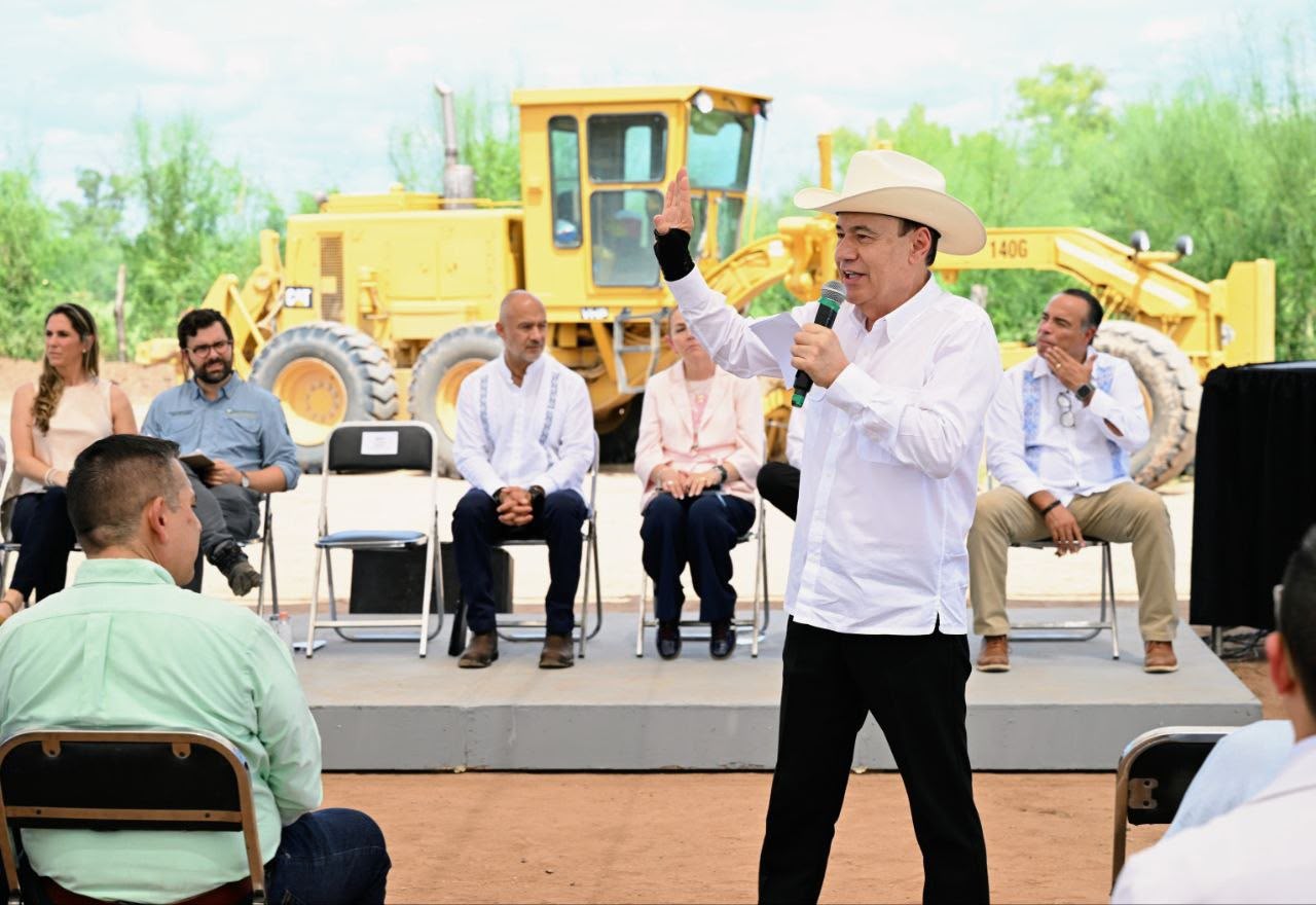 Durazo y Sheinbaum inician construcción del Hospital Regional del Río Sonora tras 12 años de espera
