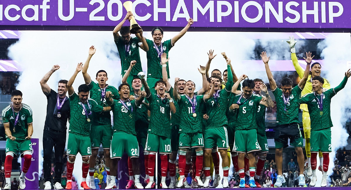 El equipo mexicano revalidó su corona de la categoría en la Concacaf