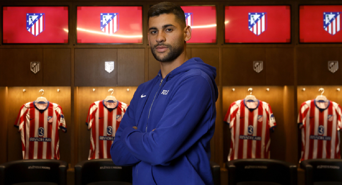 El Atlético de Madrid confirmó el fichaje de Cristian 'Cuti' Romero procedente del Tottenham