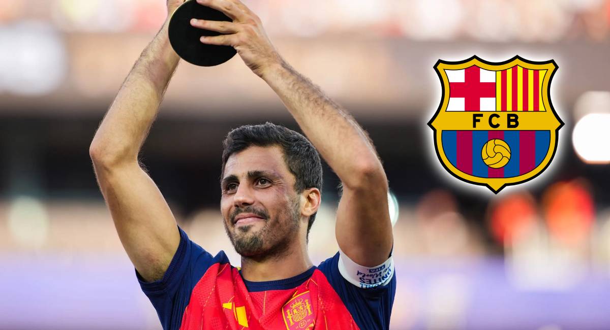 El Barcelona y Mancherster City estarían avanzando hacia buen puerto en las negociaciones para concretar el traspaso de Rodri