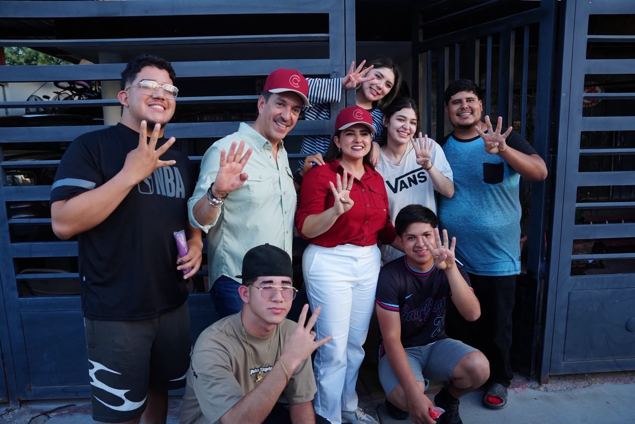 El Choyal respalda la continuidad de la 4T con Celida López durante recorrido en Hermosillo