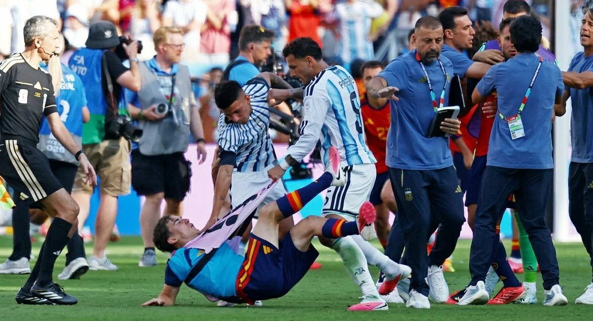 El Comité Disciplinario de la FIFA anunció las sanciones para los jugadores que participaron en la pelea de la final del Mundial 2026
