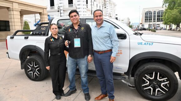 El alcalde Antonio Astiazarán fortalece a Protección Civil con vehículos eléctricos