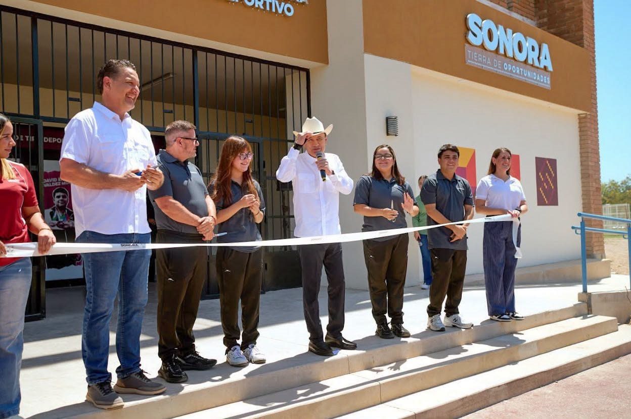 El gobernador Alfonso Durazo anuncia rehabilitación total de áreas deportivas del CUM en Hermosillo