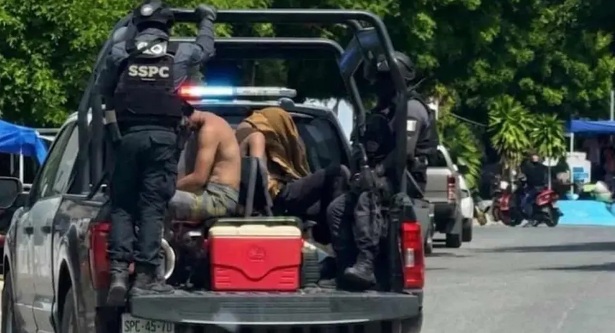 Enfrentamiento armado en Escuinapa, Sinaloa, deja siete sicarios detenidos y mujer herida de bala