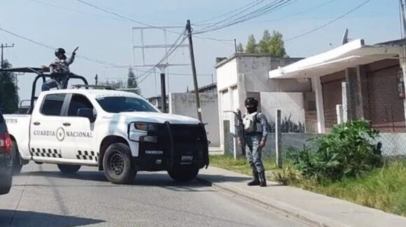 Enfrentamiento en Hidalgo deja dos agentes de la Guardia Nacional heridos y tres sicarios detenidos