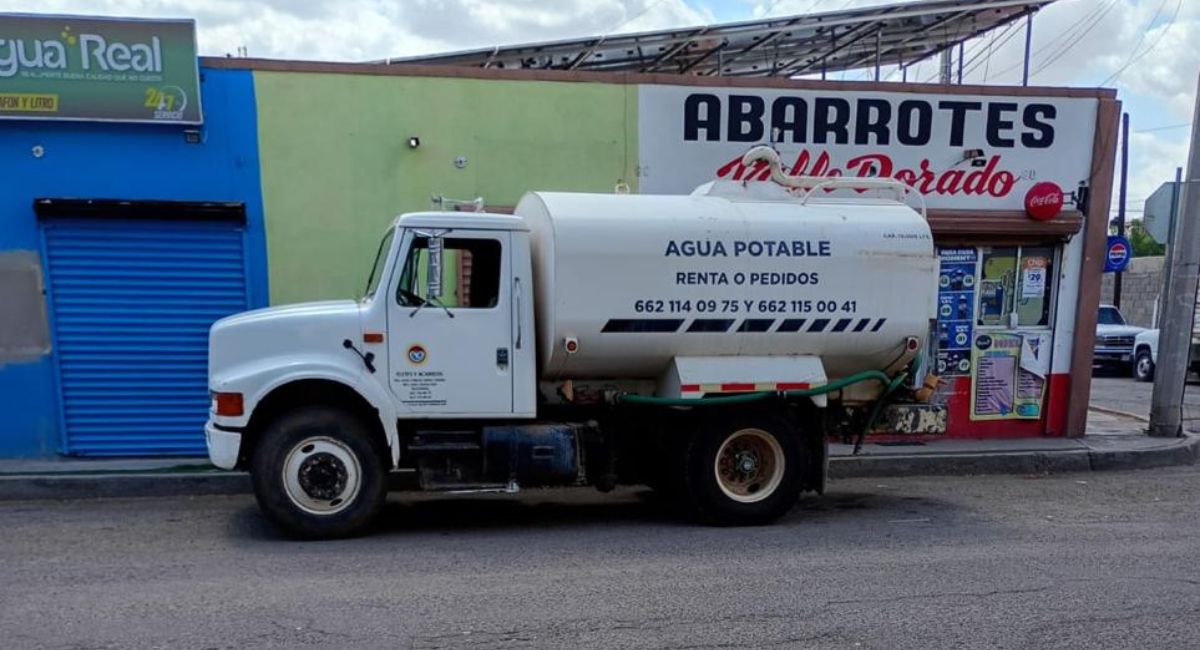 Este miércoles Agua de Hermosillo continúa con su programa emergente con brigada especial de pipas