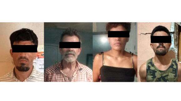 FGJES procesa a cuatro presuntos narcomenudistas en SLRC; les encontraron envoltorios de crystal