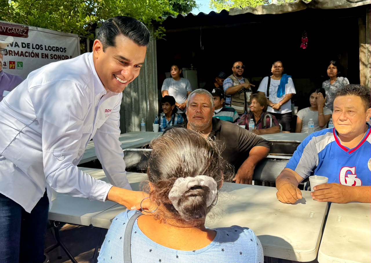Froylán Gámez destaca experiencia y cercanía para continuar transformación de Sonora