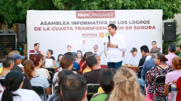 Froylán Gámez escucha pendientes de vecinos de El Chaparral