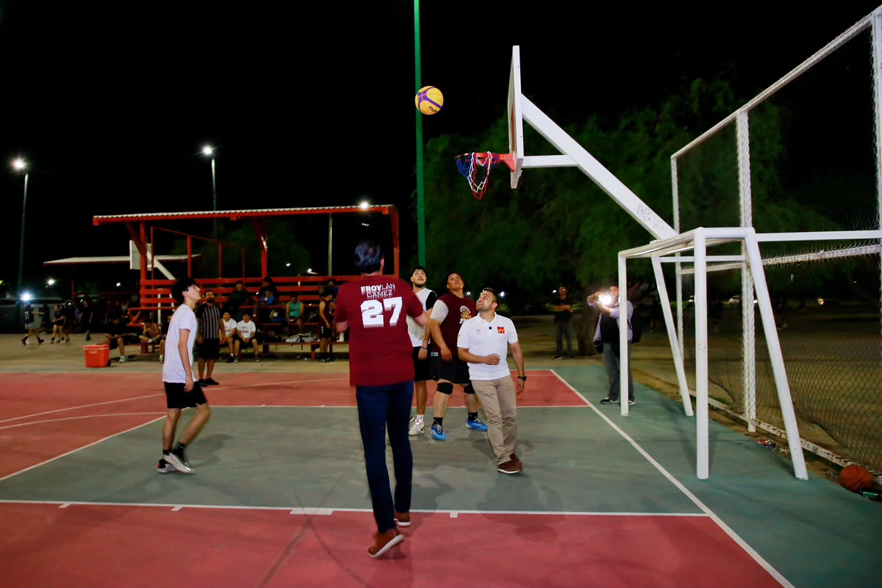 Froylán Gámez impulsa el deporte para fortalecer la convivencia en Hermosillo