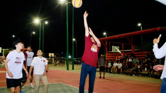 Froylán Gámez impulsa el deporte para fortalecer la convivencia en Hermosillo