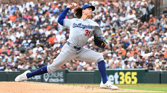 Teoscar respalda una sólida actuación de Glasnow y Dodgers salen con la serie de Detroit
