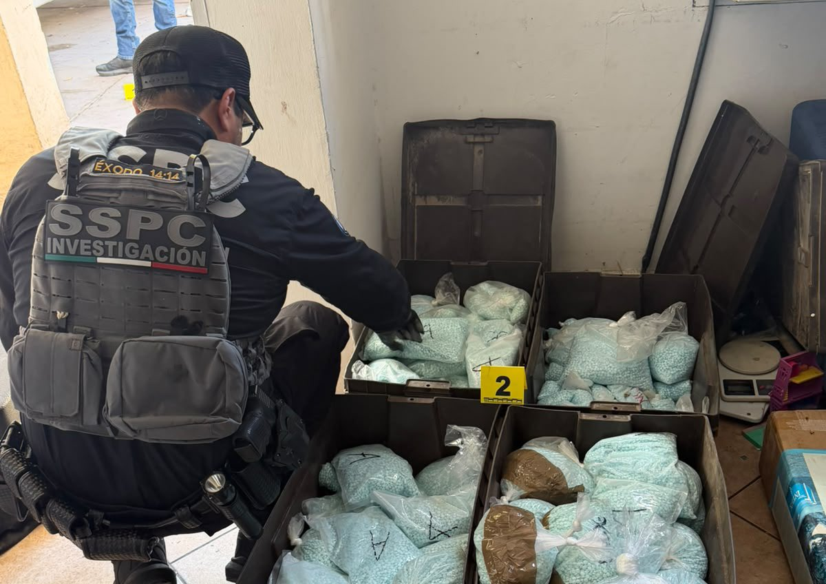 Golpe al narco: México y DEA aseguran cuatro millones de dosis de fentanilo en Mexicali