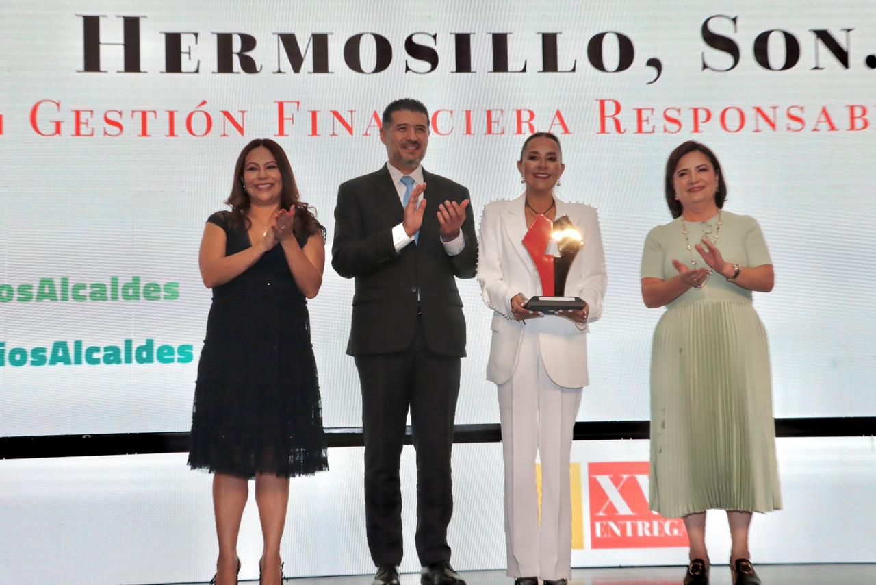 Hermosillo recibe premio nacional a la gestión financiera responsable