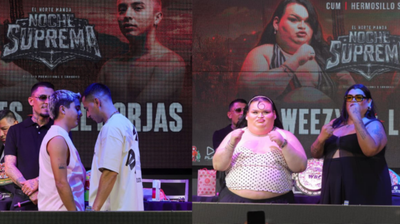 Influencers prenden el ring previo a Noche Suprema en el CUM