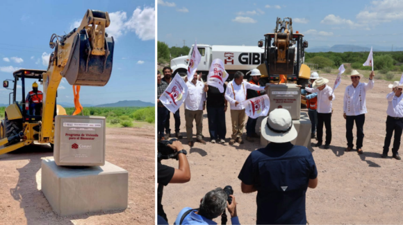 Inicia la construcción de 4 mil 500 viviendas de Conavi en Navojoa