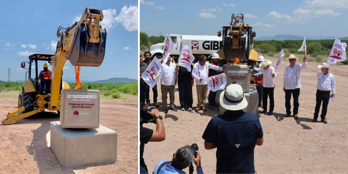 Inicia la construcción de 4 mil 500 viviendas de Conavi en Navojoa
