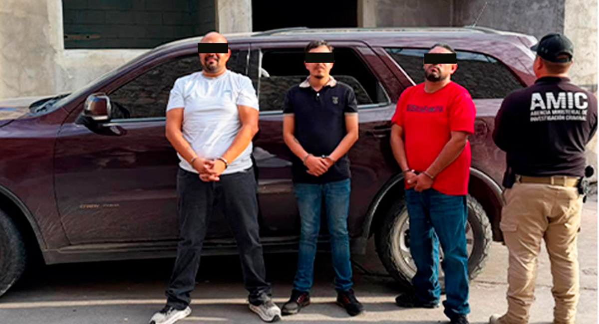 Intentaron escapar: Caen tres presuntos miembros de grupo delictivo durante operativo en Nogales