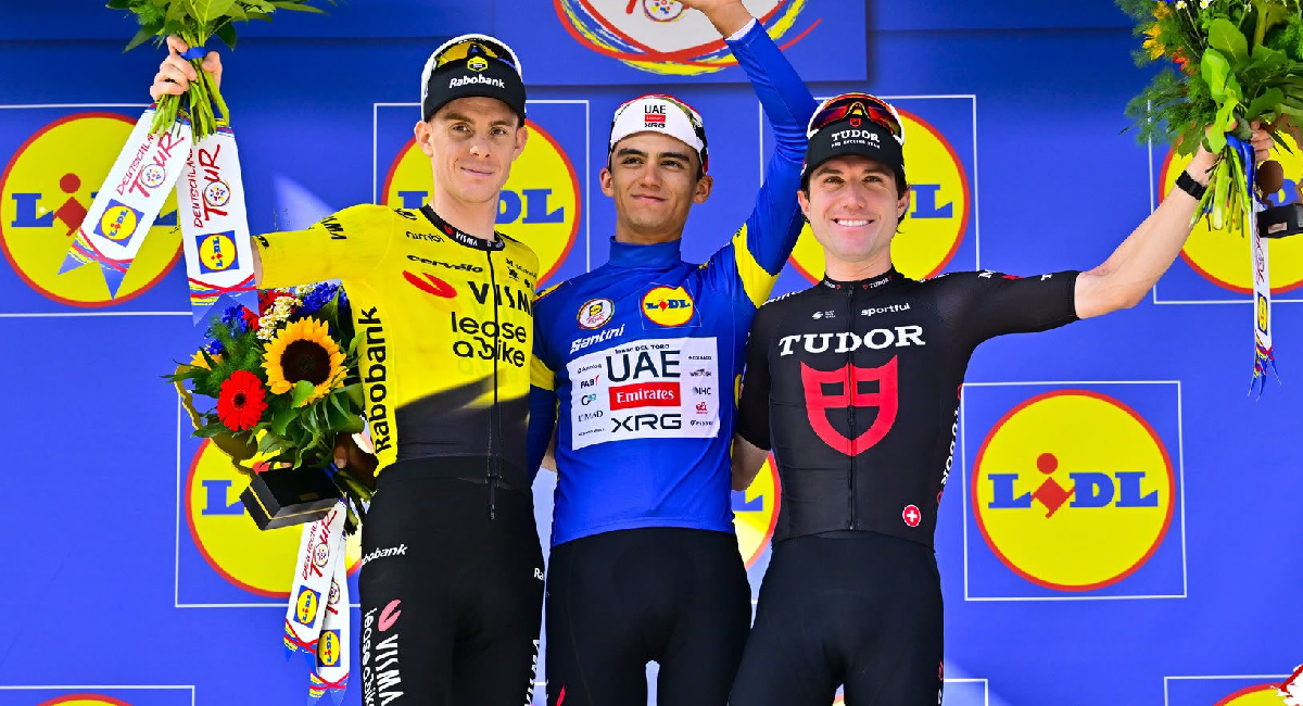 Isaac del Toro aseguró el liderato de la clasificación general y se coronó campeón en la Vuelta a Alemania 2026
