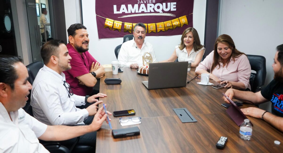 Javier Lamarque combina encuentro virtual con celebración de cumpleaños entre familia y simpatizantes