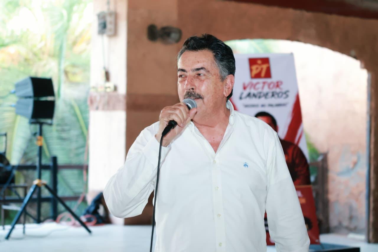 Javier Lamarque llama a Morena y PT a mantener cercanía con el pueblo