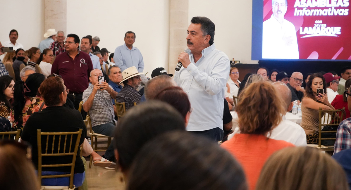 Javier Lamarque reúne a cerca de 700 líderes del sur de Sonora y fortalece la unidad del movimiento