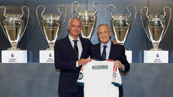 Mourinho inicia su segunda etapa con el Real Madrid tras ser presentado oficialmente por Florentino Pérez