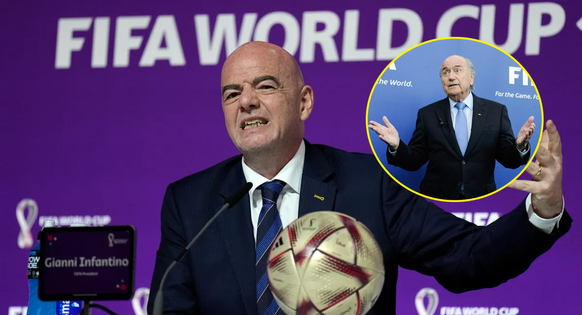 Joseph Blatter se sumó a la ola de críticos contra Infantino tras el fracaso del FIFA Forward Enterprise