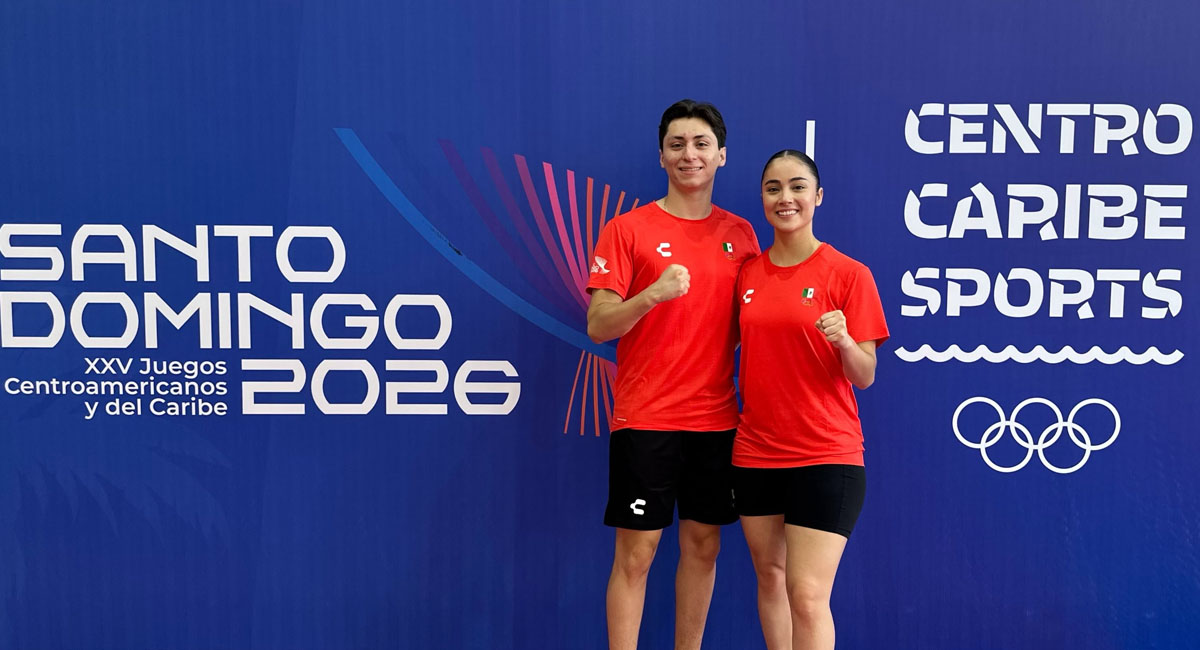 Los obregonenses Carlos Santiago y Pamela buscan subir al podio de la justa centroamericana