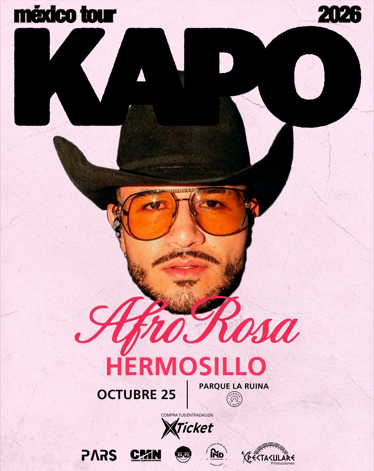 Kapo llega a Hermosillo con su esperada AfroRosaMéxico Tour 2026