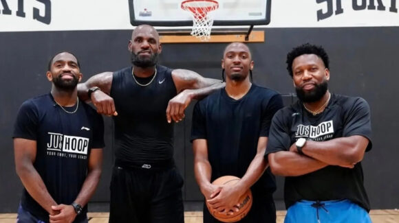 La temporada NBA arrancará con fuego; LeBron y los 76ers se miden a los campeones Knicks