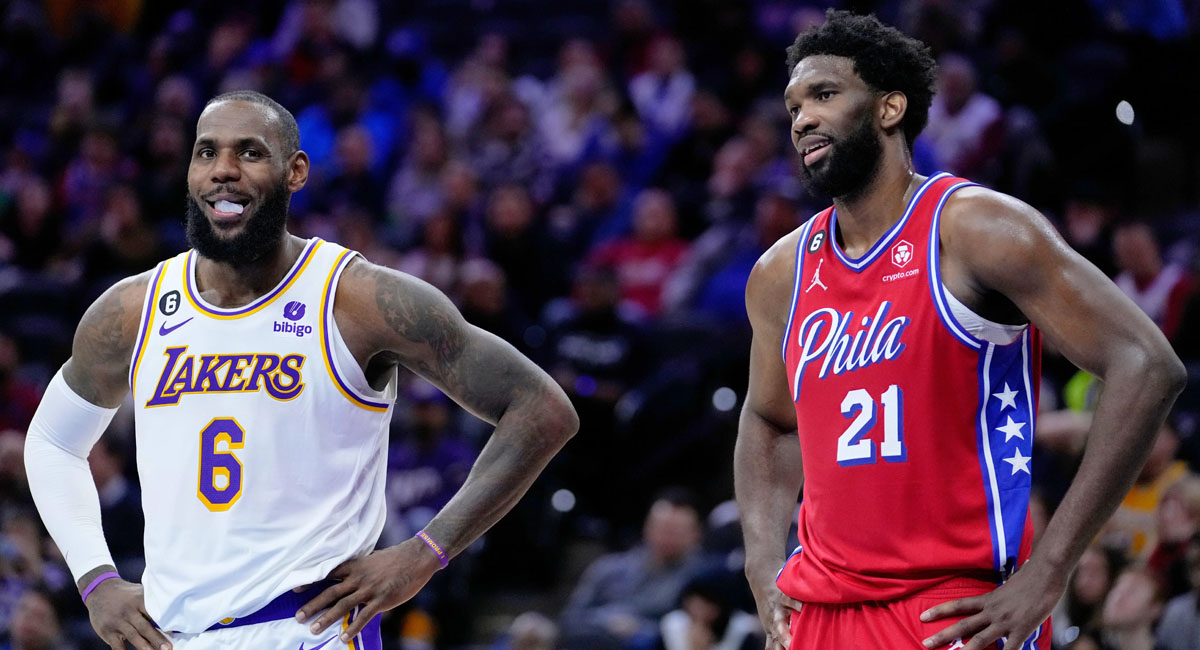 LeBron está listo para hacer equipo con Embiid