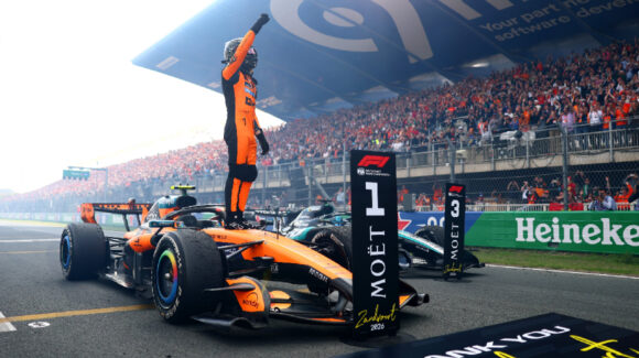 Lando Norris se impone en Zandvoort; el británico conquista un accidentado GP de Países Bajos 2026
