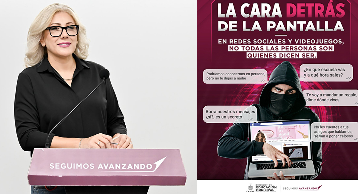 Lanza Ayuntamiento de Cajeme campaña para proteger a niñas, niños y adolescentes en internet