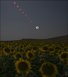 Las mejores imágenes captadas del eclipse solar visto desde España