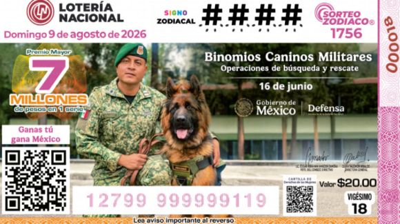 Lista COMPLETA de GANADORES Sorteo Zodiaco No. 1756 de Lotería Nacional, HOY domingo 9 de agosto