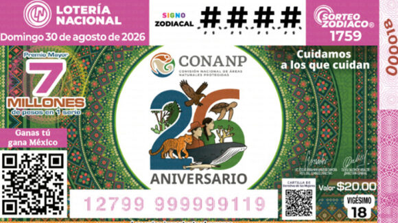 Lista COMPLETA de GANADORES Sorteo Zodiaco No. 1759 de Lotería Nacional, HOY domingo 30 de agosto