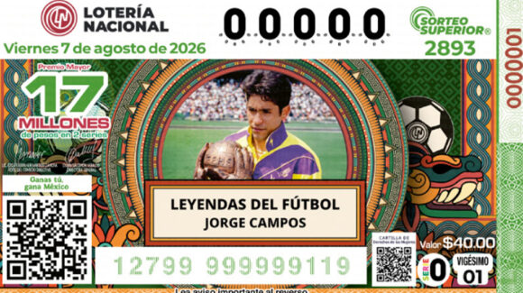 Lista COMPLETA de GANADORES del Sorteo Superior No. 2893 de la Lotería Nacional HOY viernes 7 de agosto