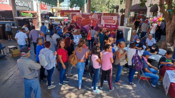 Lleva el Gobierno de Sonora servicios gratuitos al centro de Hermosillo
